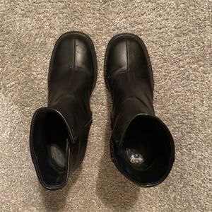 Tibi block heel booties - size 38